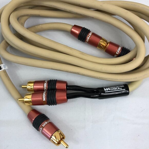 Monster Python and Radio Shack Lot Of 6 Video Audio Cables - Picture 2 of 6